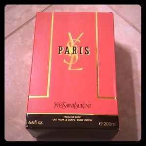 YSL Paris scent body lotion